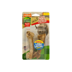 Nylabone-Nylabone - Healthy Edibles Wild Chew Treats Bison - Medium 2 count - Dog Treats