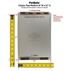 PetSafe-PetSafe - 4-0111-11 Classic Replacement Flap - Medium