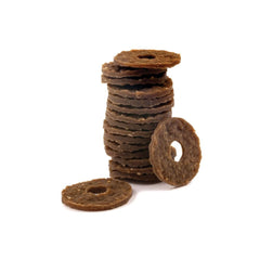 PetSafe-PetSafe - Busy Buddy Rawhide Refill Rings - Medium Brown - Dog Treats