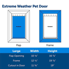 PetSafe-PetSafe Extreme Weather Pet Door - Large