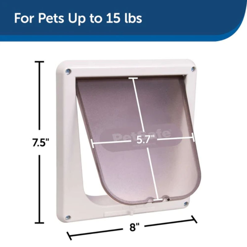 PetSafe - P1-4W-11 4-Way Interior Locking Cat Door - Pet Door-zoom-