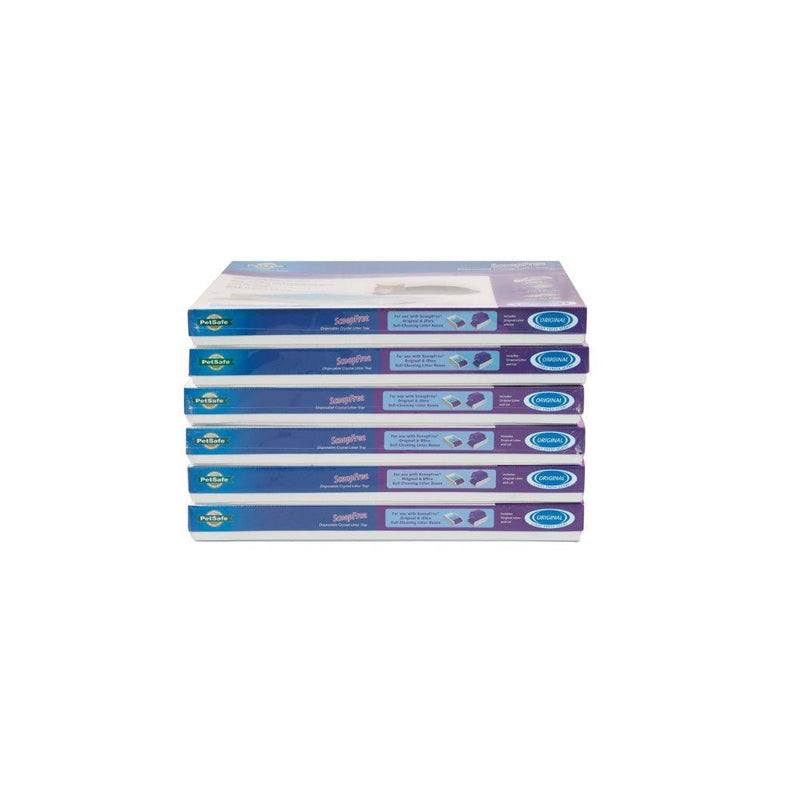 PetSafe - ScoopFree Litter Tray Refill - 6-Pack Blue - Litter Boxes-zoom-