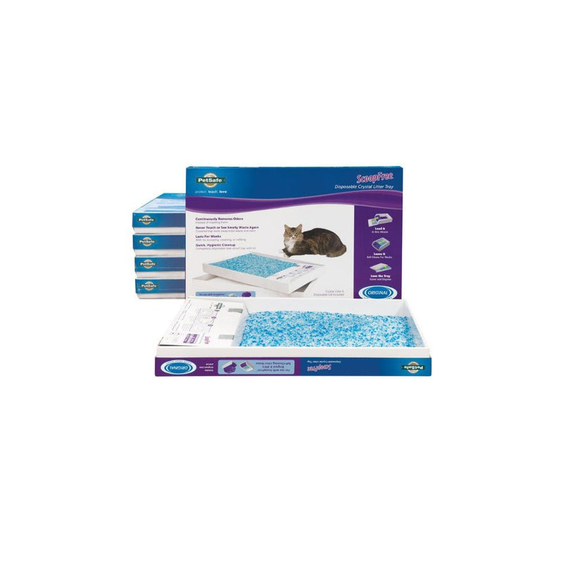 PetSafe - ScoopFree Litter Tray Refill - 6-Pack Blue - Litter Boxes-zoom-
