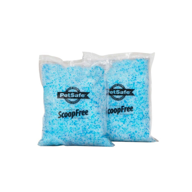 PetSafe - ScoopFree Premium Crystal Litter - 2-Pack Blue - Litter Boxes-zoom-