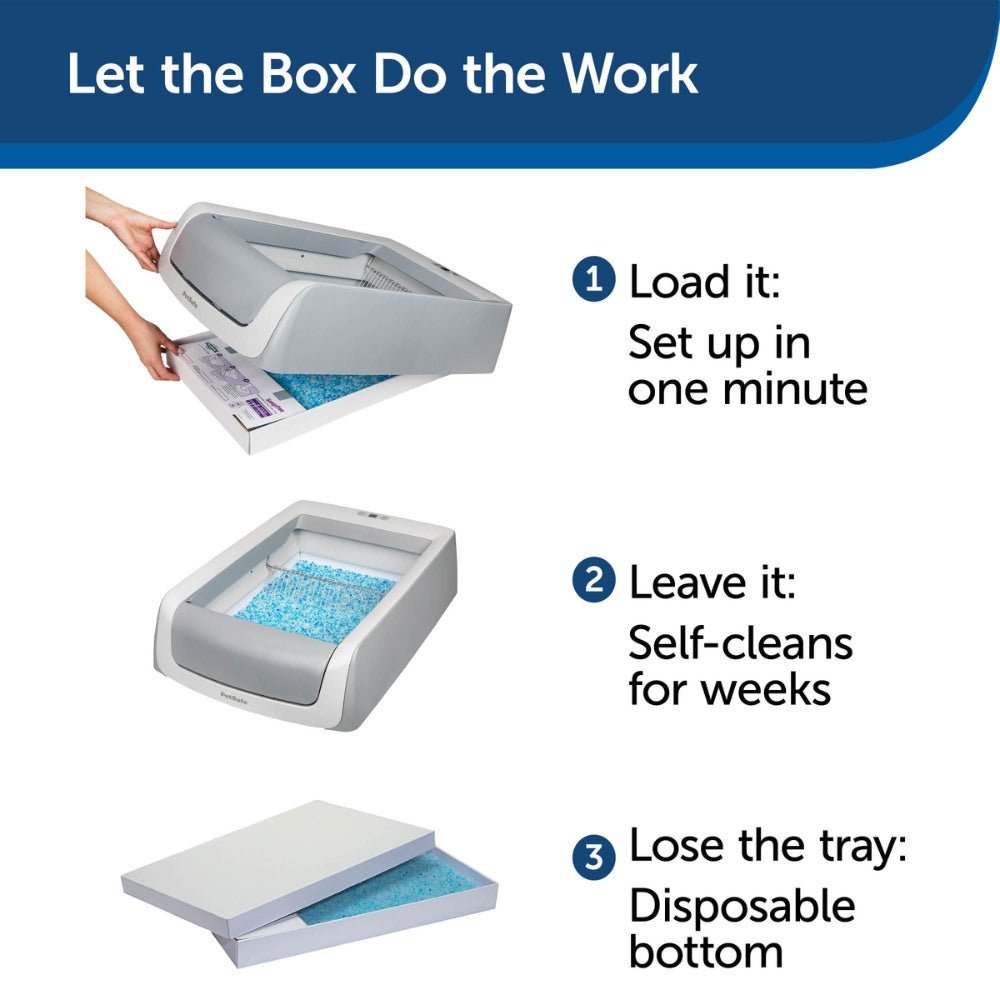 PetSafe-PetSafe - ScoopFree Ultra Second Generation Self-Cleaning Cat Litter Box - Gray - Litter Boxes
