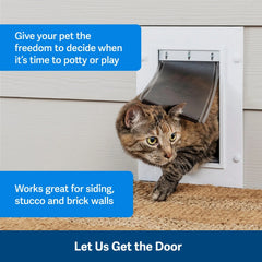 PetSafe-PetSafe - ZPA00-16202 Wall Entry Pet Door - Medium