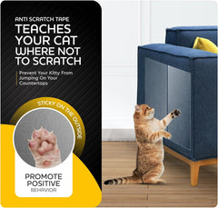 PetsTEK-CatWay - 20XL 16”x12” Anti Cat Scratch Furniture Protectors (20 Pack)