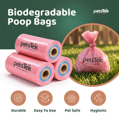 PetsTEK-PetsTEK Biodegradable Dog Poop Bags