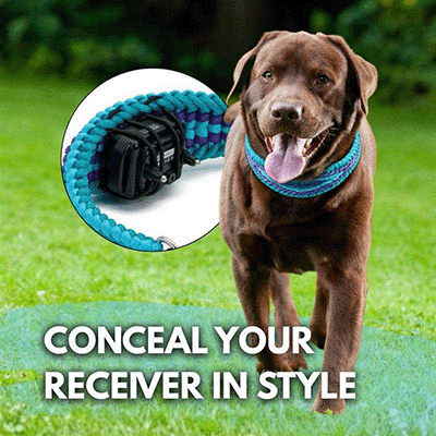 PetsTEK - Paracord Dog Collar Cover - Accessories and Parts-zoom-