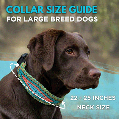 PetsTEK - Paracord Dog Collar Cover - Accessories and Parts-5