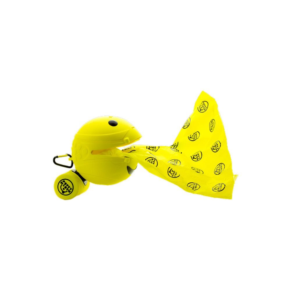 Potty Mouth-Potty Mouth - Portable Hygienic Pooper Scooper - Yellow - Waste Management