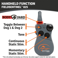 SportDOG-SportDog - FS-825 - FieldSentinel 825 - Remote Training Collar + Health Alert