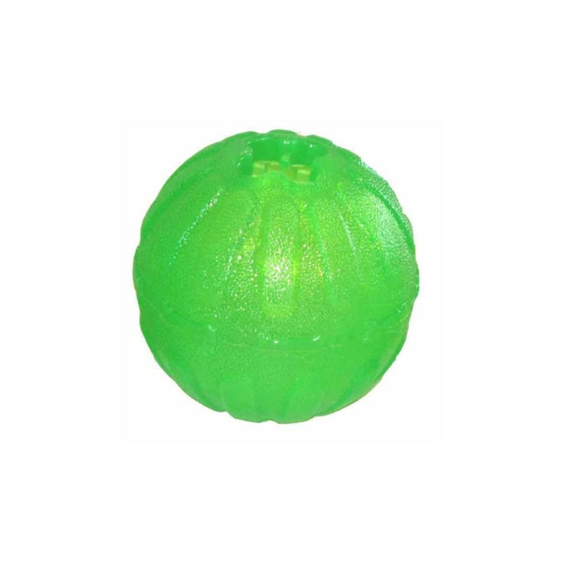 Starmark - Everlasting Fun Ball Medium - Green 3″ x 3″ x 3″ - Dog Treats-zoom-
