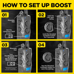 Boost Setup Guide for Dogtra 1900S Remote Training Collar Black Edition