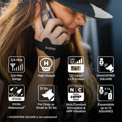 Dogtra 1900S Handsfree Plus Remote Training Collar Summary of Features