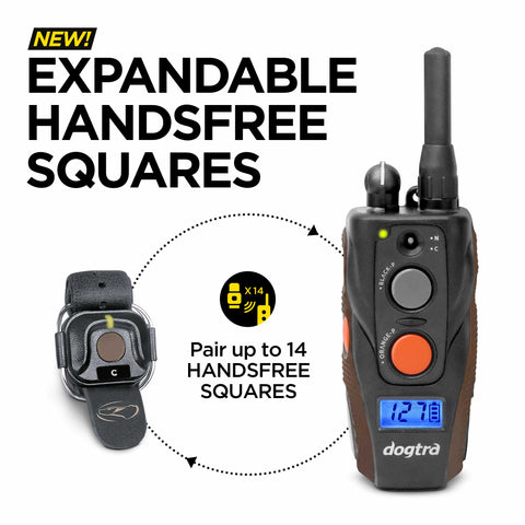 Dogtra 1902S Handsfree Plus Remote Training Collar with Handsfree Square