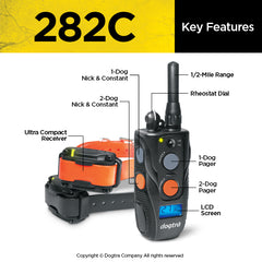 Dogtra 282C Remote Training Collar Key Features
