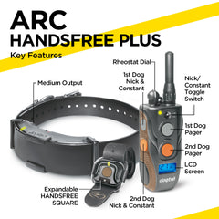Dogtra ARC Handsfree Plus Remote Training Collar Key Features