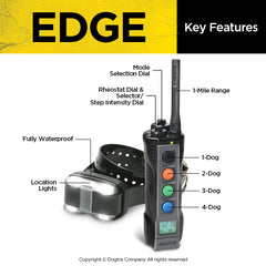 Dogtra EDGE Remote Training Collar Key Features