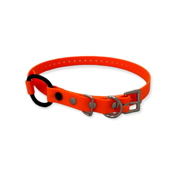 E-Collar Technologies 3/4" x 33" Orange Bungee Collar Strap