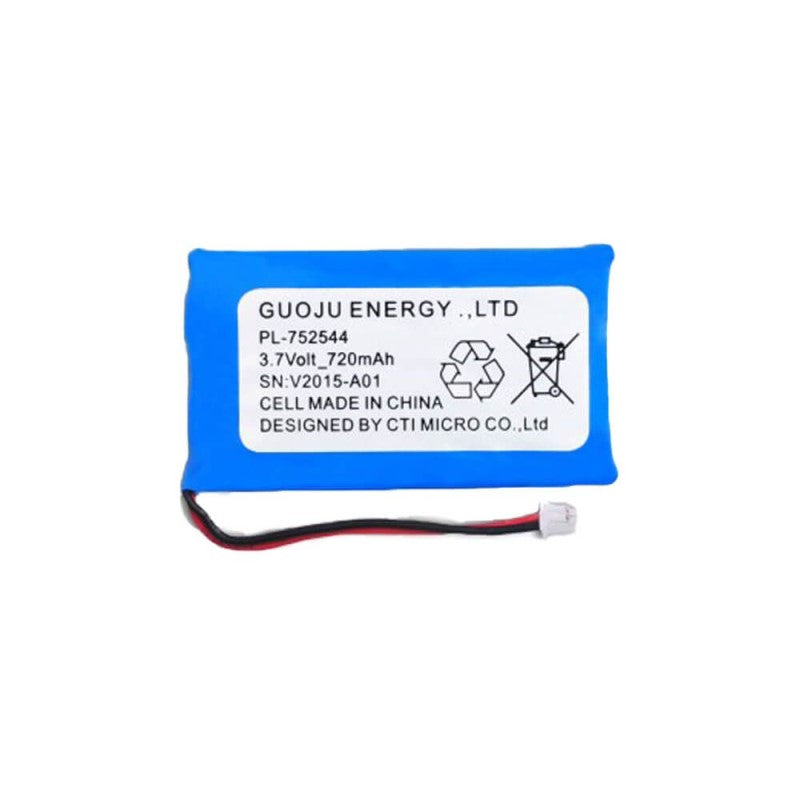 LiPo 3.7V 720MAH Battery for Large TX, Large RX, and 900TX