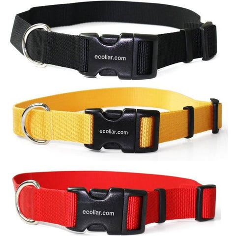 E-Collar Technologies 1" x 28" Nylon Quick Snap  Replacement Straps in 3 Colors