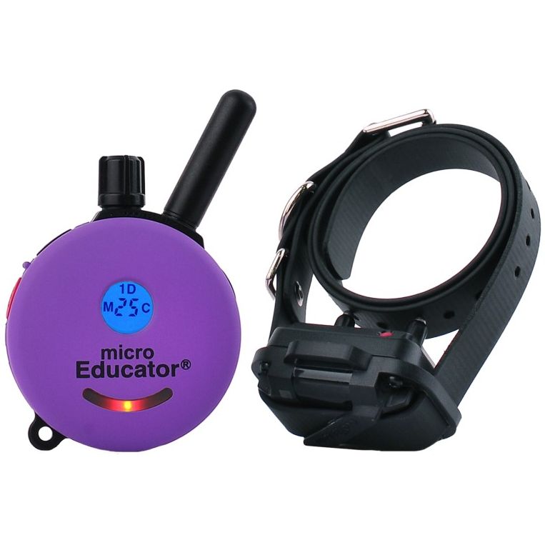 Micro Educator ME-300 Remote Dog Training Collar Purple by E-Collar Technologies-zoom-