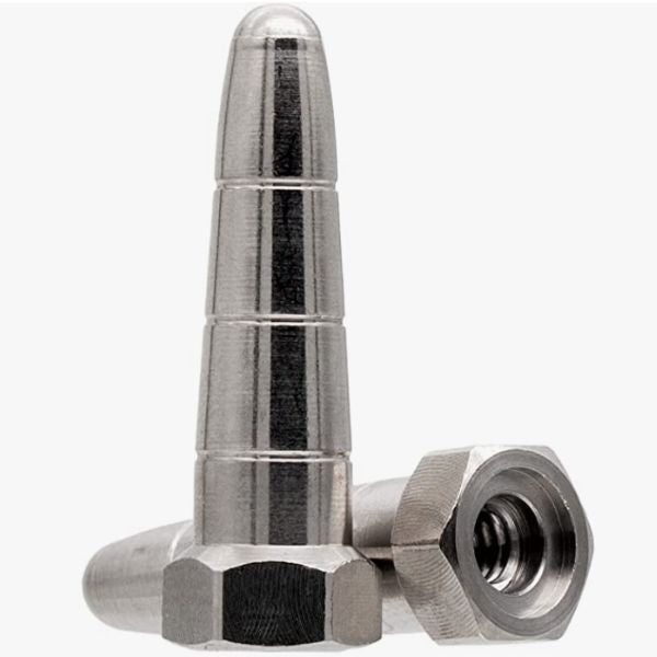 PetsTEK 1-Inch Stainless Steel Contact Points for Dogtra