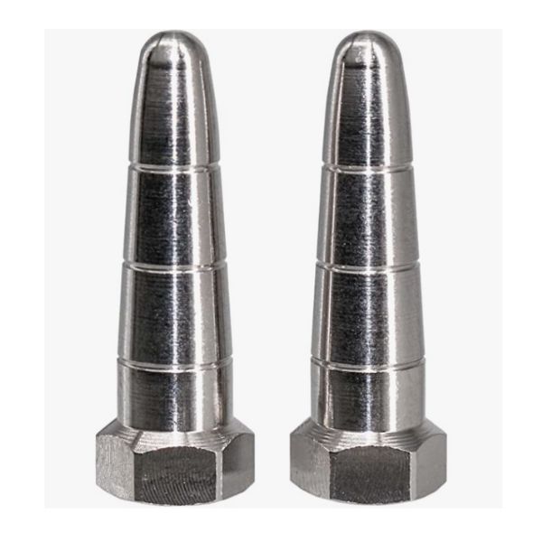 PetsTEK 1-Inch Stainless Steel Prongs for E-Collar Technologies
