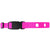 PetsTEK 3/4" Width Nylon Replacement Collar Strap in Pink