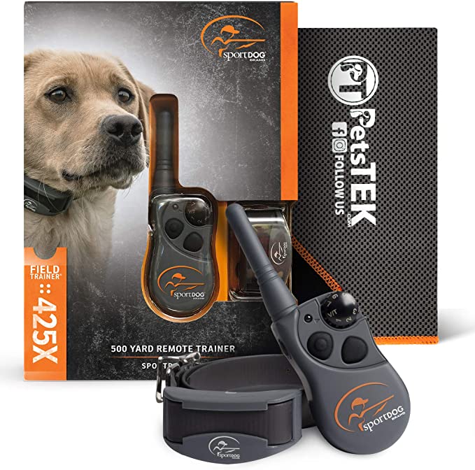 SportDog SD-425X Remote Training Collar with Free PetsTEK Towel