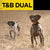 Dogtra - T&B Dual 2-dog - 1.5 Miles - Remote Training Collar