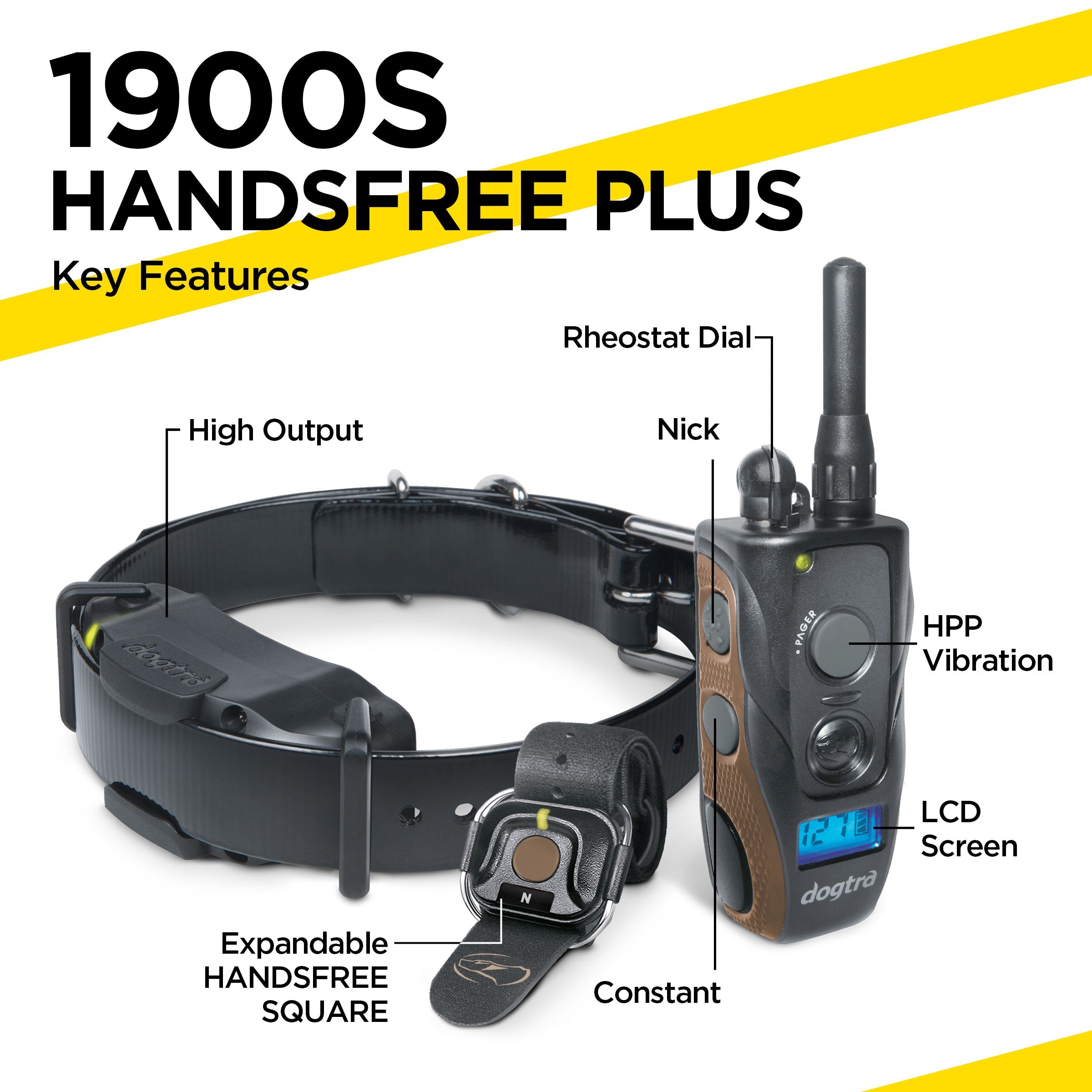 Dogtra-Dogtra - 1900S Handsfree Plus - 3/4 Mile - Remote Training Collar