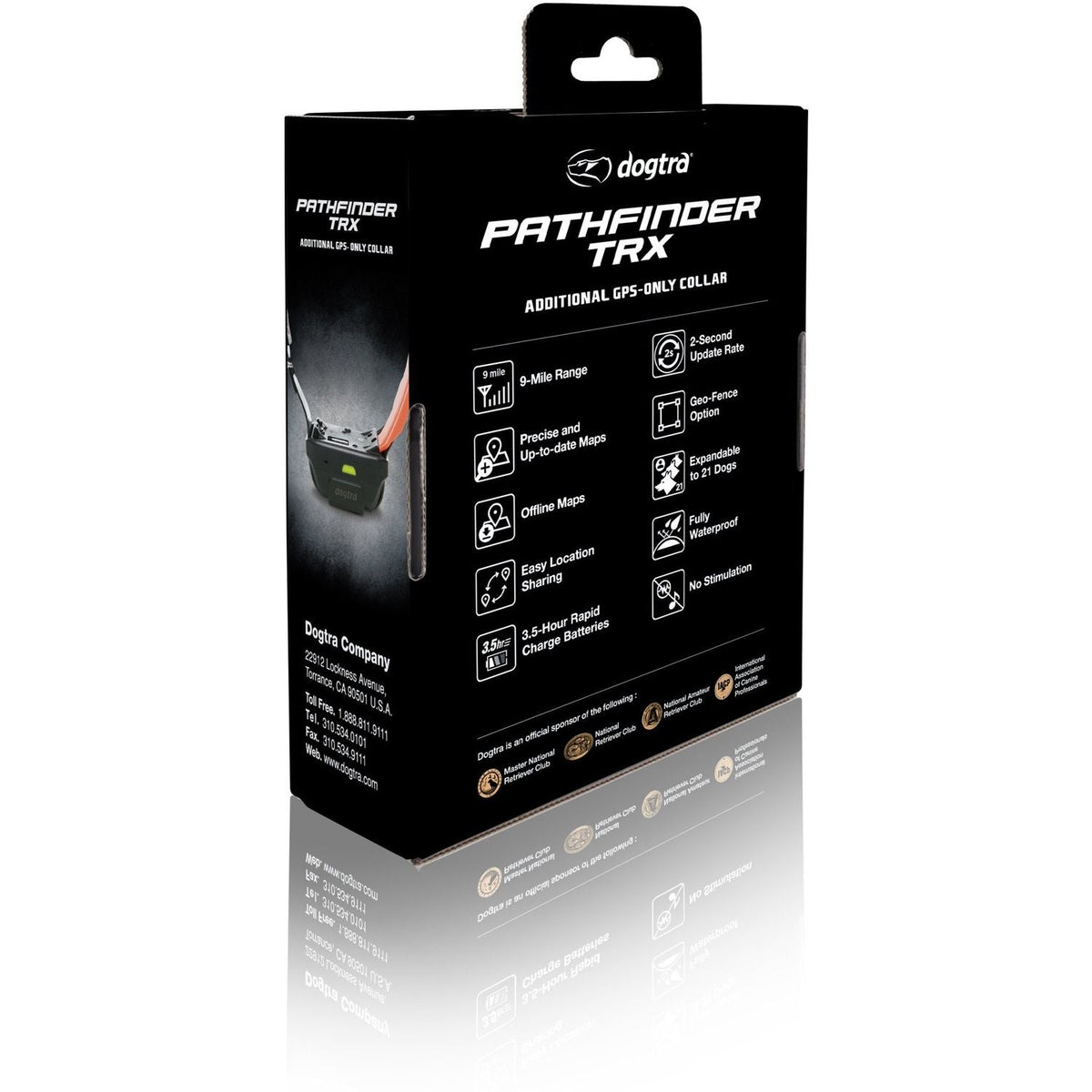 Dogtra-Dogtra - Pathfinder TRX RX Black - 9 Miles - Additional Collar