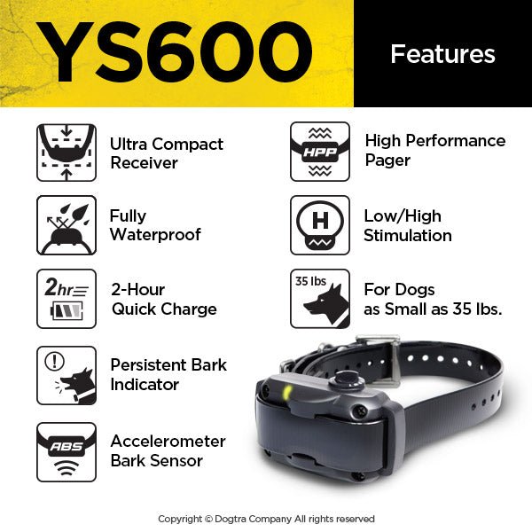 Dogtra - YS600 - No Bark Collar-zoom-