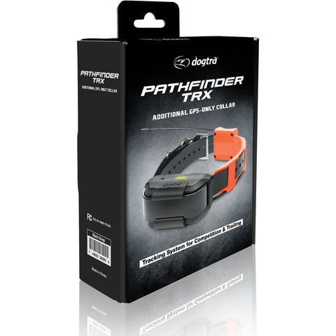 Dogtra Pathfinder TRX RX Black Additional GPS-Only Collar Package Front View