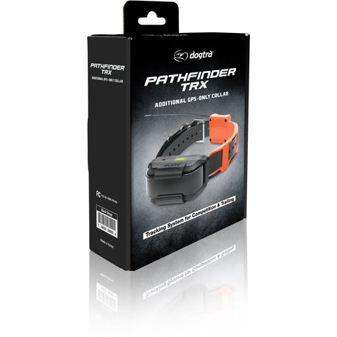 Dogtra Pathfinder TRX RX Blue Additional GPS-Only Collar Package Front View