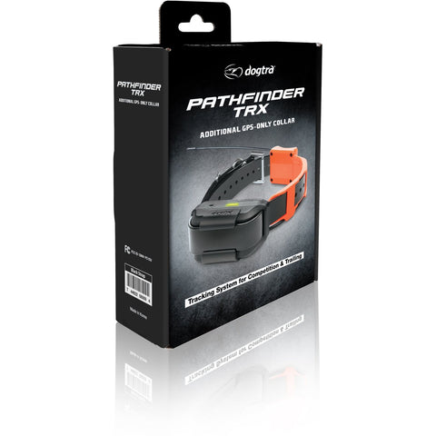 Dogtra Pathfinder TRX RX Orange Additional GPS-Only Collar Package Front View