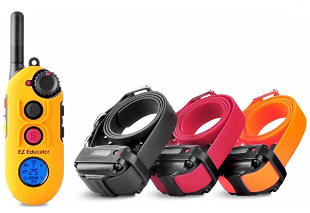 E-Collar Technologies-Easy Educator EZ-903 Remote Dog Training Collar Yellow by E-Collar Technologies
