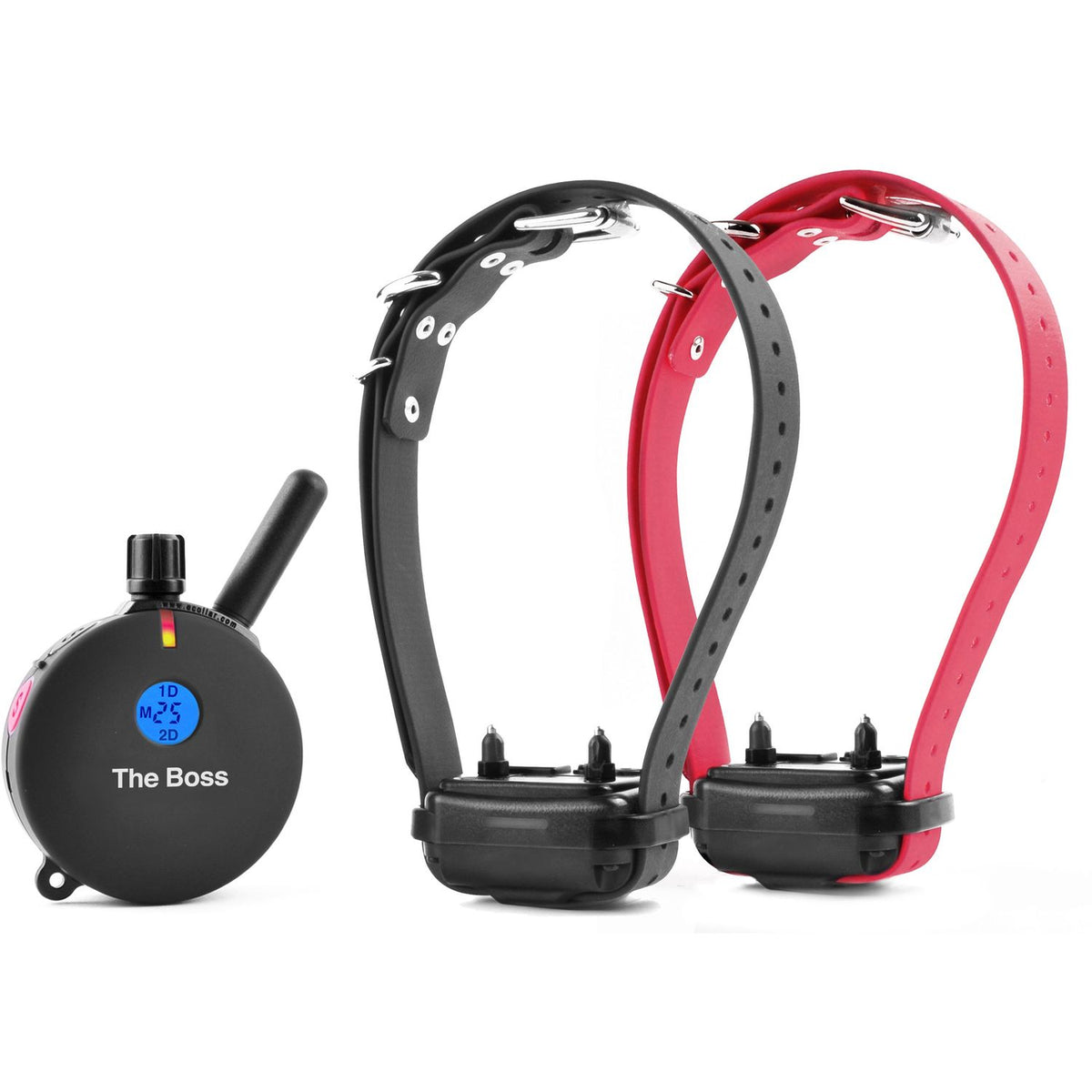 E-Collar Technologies ET-802 2-Dog Remote Training Collar Set with Transmitter and Receivers