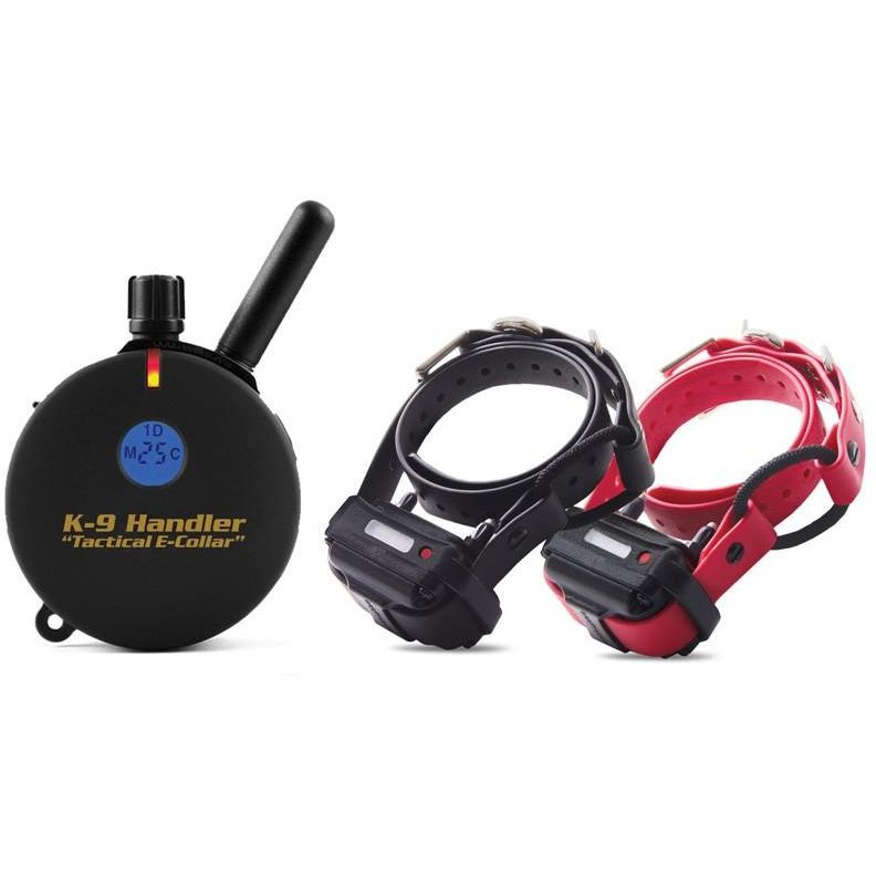 E-Collar Technologies K9-402 B33 2-Dog Remote Training Collar Set with Transmitter and Receivers