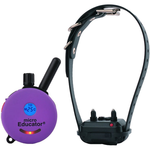 E-Collar Technologies ME-300 Micro Educator Remote Training Collar Set with Transmitter and Receiver