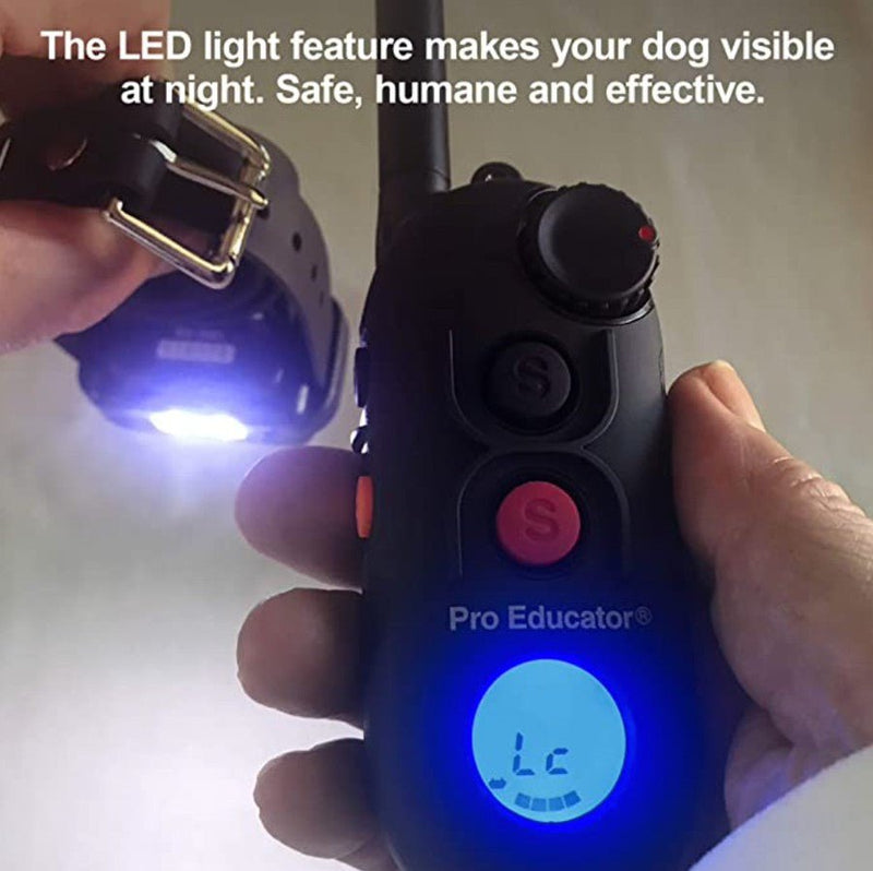 Pro Educator PE-903 Remote Dog Training Collar Black by E-Collar Technologies-zoom-