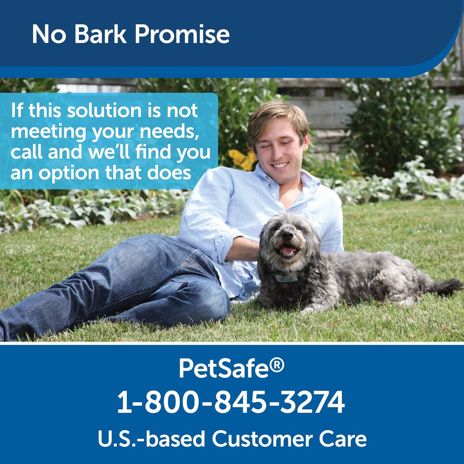PetSafe PBC00-13925 Ultrasonic Bark Control Collar with No Bark Promise