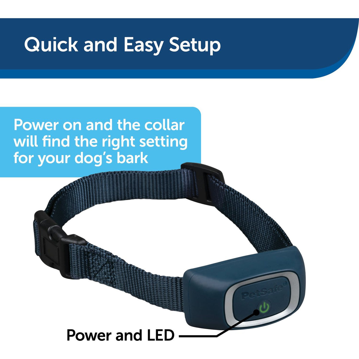 PetSafe PBC00-16634 No Bark Collar Power Button