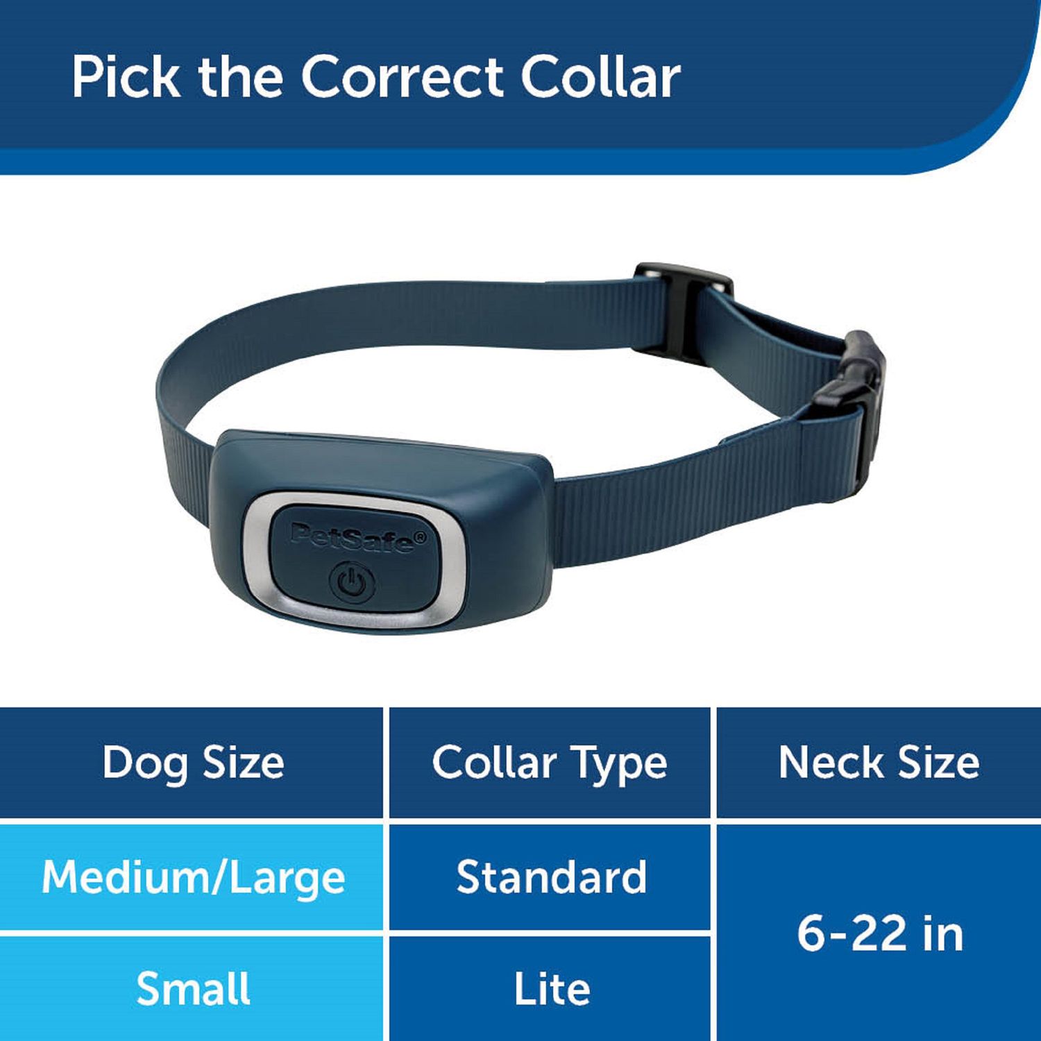 PetSafe PDT00-16123 900 Yard Remote Training Collar Size Recommendation