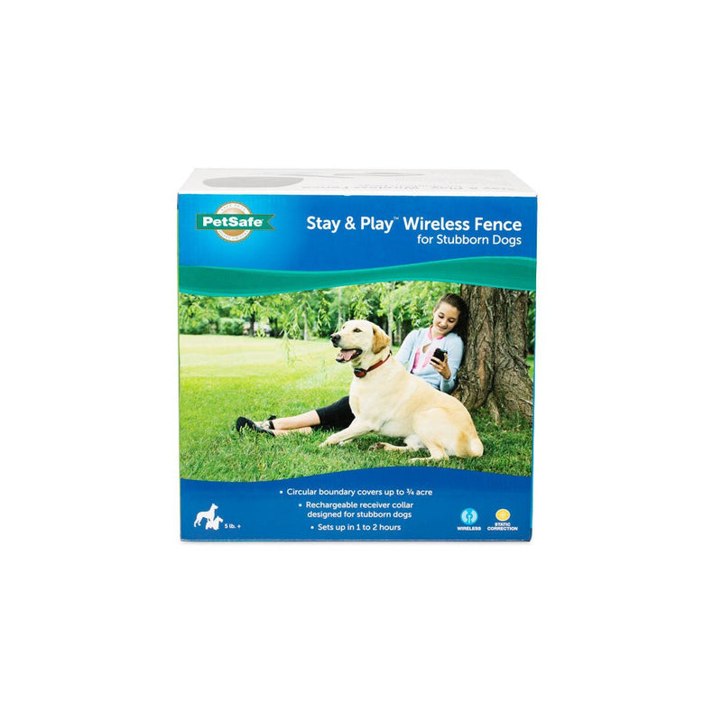 PetSafe - PIF00-13663 - Stay & Play Wireless Fence for Stubborn Dogs - Wireless E-Fence-zoom-