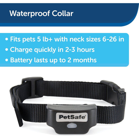 PetSafe PIG00-14673 Rechargeable In-Ground Fence System Collar Features