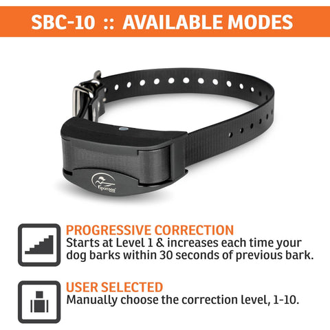 SportDOG SBC-10 No Bark Training Collar Available Modes