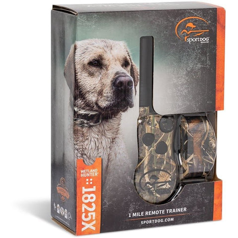 SportDOG SD-1825XCamo WetlandHunter Remote Training Collar Package